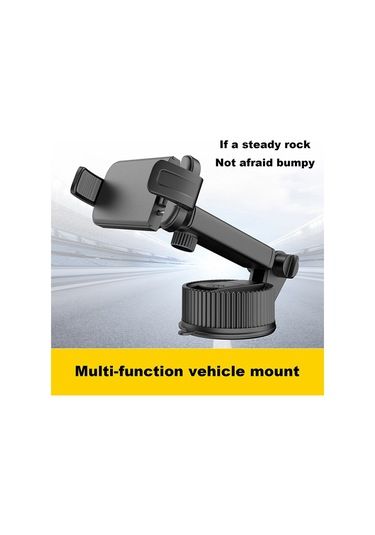 Cbtx Jy-61 Araba Cep Telefonu Tutucu Dağı 68mm-95mm Genişlik Arasındaki Akıllı Cihazlar İçin Cep Telefonu Klipsi - Gri