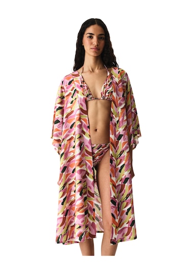 Penti Renkli Luz Kimono Çok Renkli