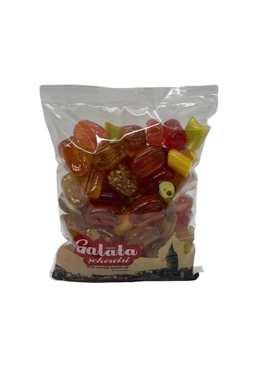 Tarihi Galata Şekercisi Karışık Akide Şekeri 500 G