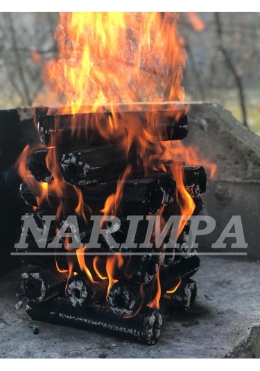 Briket Şömine Odunu 10 Kg- Yüksek Kalorili - Tamamen Doğal N11.3017