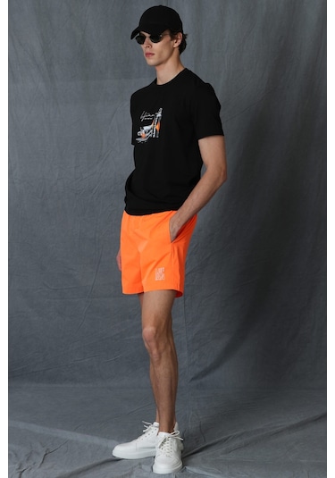 Lufian Aldor Erkek Deniz Şortu Turuncu 111220079100750 Turuncu