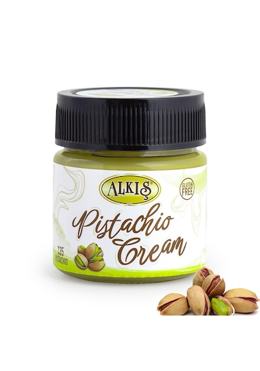 Alkış Sürülebilir Dubai Çikolatasına Uygun Antep Fıstığı Kreması 200 G