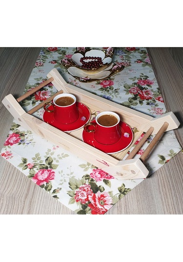 Doğal ahşap ekmeklik sosluk çok amaçlı sunum tepsisi Ahşap