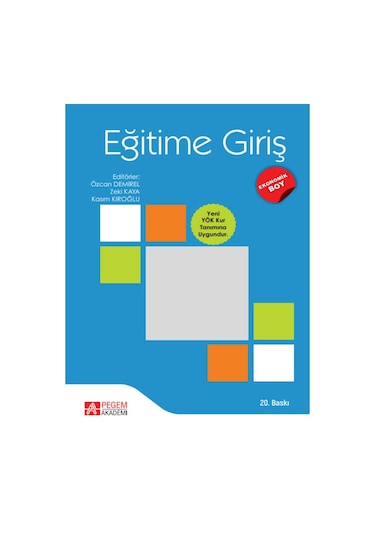 Eğitime Giriş  - Ekonomik Boy - Pegem Akademi Yayıncılık