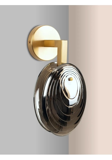 Lamplandia Duvara Monte Edilebilen Yatak Odası Ve Antre İçin Duvar Aplik Lambası. 306080200 Gri