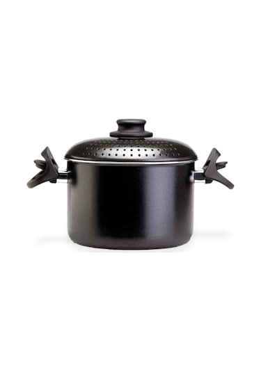 Makarna Tenceresi 20 Cm Siyah