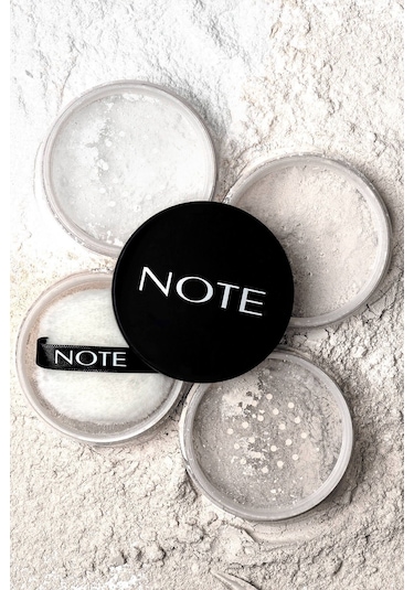Note Cosmetique Loose Powder Makyaj Sabitleyici Matlaştırıcı Toz Pudra - 02 Light Beige