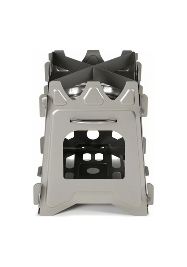 Mufunye Kamp Titanyum Odun Sobası, Ultralight Folding - Taşınabilir Ve Kolay Kullanım Çok Renkli