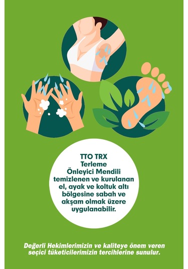 Tto Trx Terleme Önleyici Mendil 24'lü