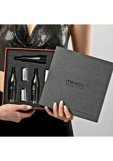Minitox Fanlı Ve Filtreli Alüminyum Marpuç Seti Premium Box