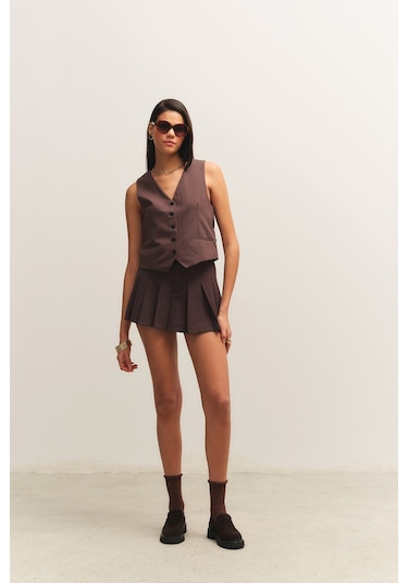 Muggo Paradise Hakiki Deri Kalın Taban Günlük Casual Makosen Kadın Loafer Ayakkabı Kahve Süet Muggo Paradise Hakiki Deri Kalın Taban Günlük Casual Makosen Kadın Loafer Ayakkabı Kahve Süet