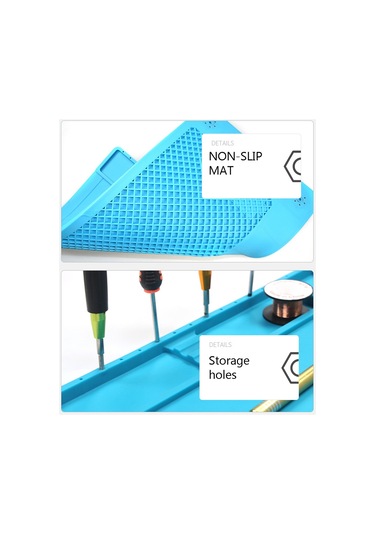 Lehimleme Matı Ph One Tamir Masası Pedi Bakım İstasyonu Manyetik Isı Aleti