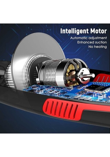 Createtech Uzunluğu: Tipi Taşınabilir Süpürge Siyah Led Kablolu Kablo Işıklı Güçlü Elektrikli El Araba 5m 120w Vz