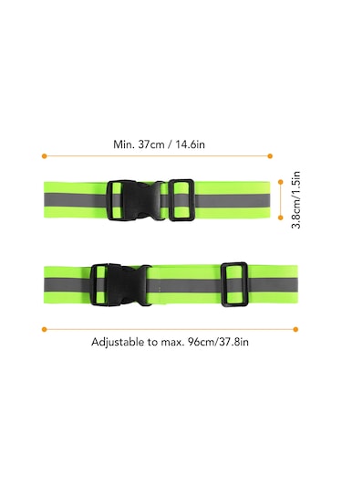 Xindoker Güvenli Gece Aktivitesi İçin Esnek Ve Ayarlanabilir Reflektörlü Bel Bantı - Pembe Pembe