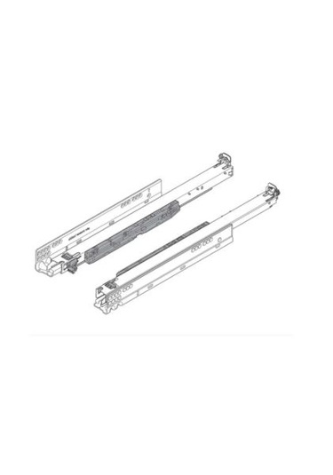 Blum 760h2500s Movento İle Blumotıon S Ahşap Çekmece Ray Takımı 4