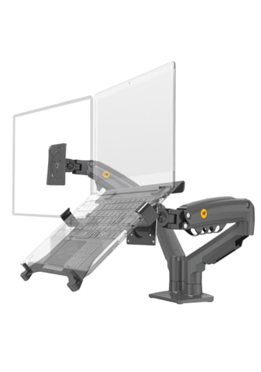 Nb F160- Fp2 Çift Kol 17-27 " Monitör Tutucu Ve Laptop Standı