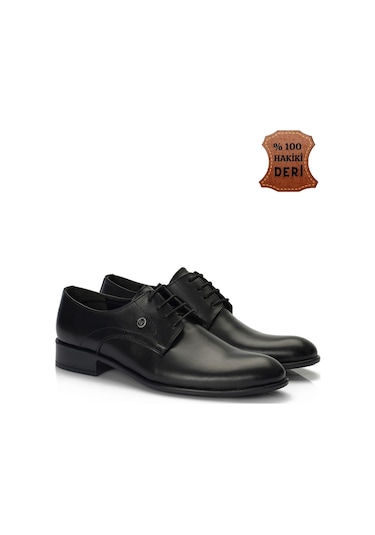 Muggo H043 Hakiki Deri Klasik Erkek Ayakkabı 001