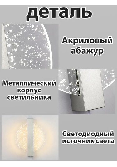 Yonlux Led Duvar Lambası Braso, Kablolu Led Lamba 462700557 Gri