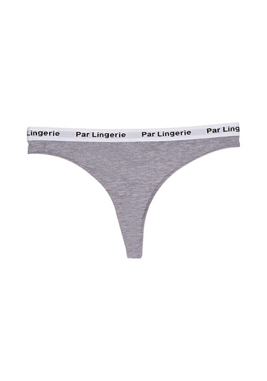 Parlingerie Kadın String Tanga Gri
