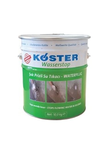 Köster Wasserstop Ani Priz Alan Su Tıkaç Harcı 10 Kğ
