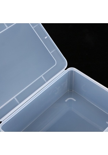 Pazly Dayanıklı Pp Malzeme Şeffaf Saklama Kutusu - Kapaklı, Hafif, Taşınabilir Diğer Diğer