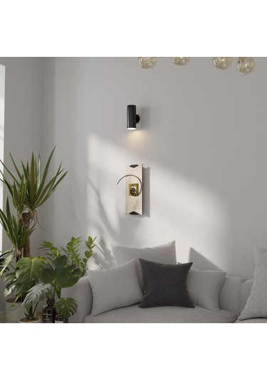 Dekoratif Fibonacci Tasarımlı Ahşap Duvar Saati Kahverengi