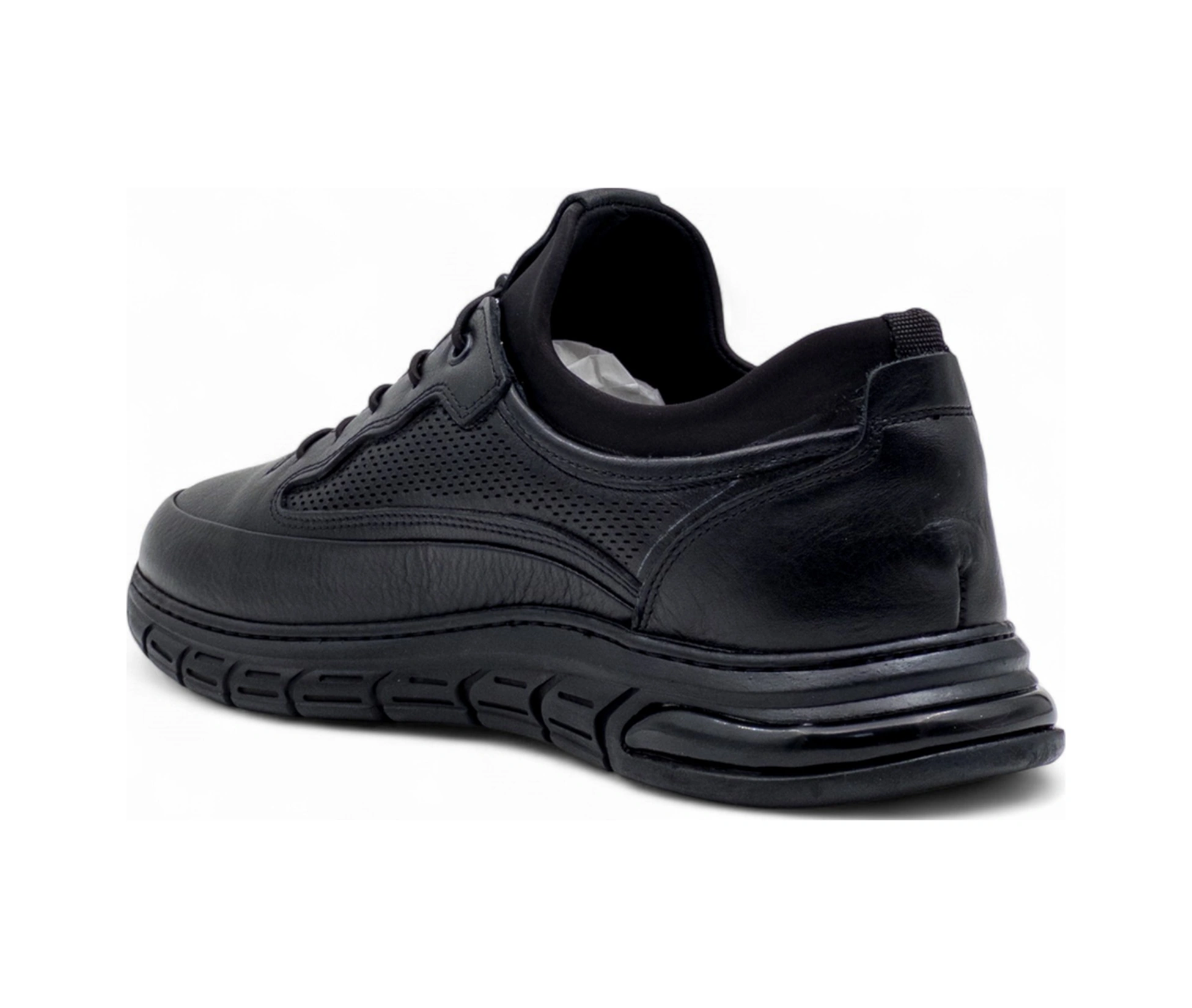 Voyager 1036 Erkek Hakiki Deri Ayakkabı Kış Siyah