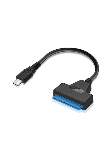 Wezone Usb Type-c Sata Dönüştürücü Kablo İle 2.5" Hdd/ssd Bağlantısı, Laptop Ve Masaüstü Uyumlu