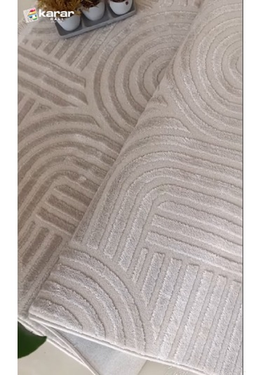 Karar Halı Lizbon 4255a Bej-160x230 Cm