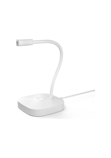 Samdoo Beyaz Usb G22 Kolsuz Mikrofon - Masaüstü Toplantı, Canlı Yayın, Oyun İçin Kondansatör Mikrofon