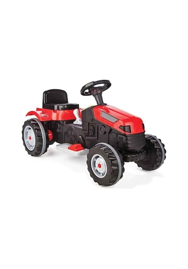 Pilsan Active 6V Akülü Traktör 05-116 Kırmızı