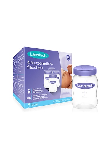 Lansinoh Süt Saklama Şişeleri 4 Adet Lsı-0416 LSI-0416