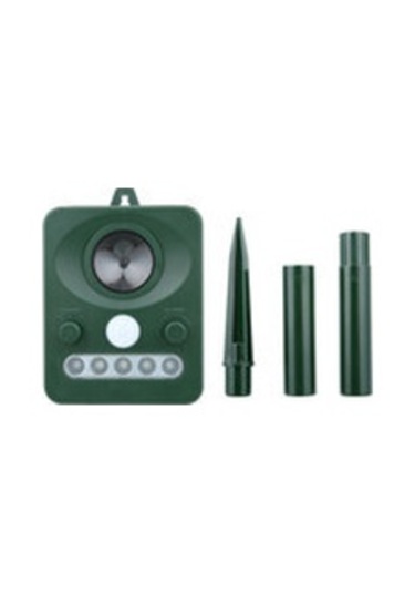 Geeroyoo Güneş Enerjili Ultrasonik Kuş Ve Köpek Kovucu, Kızılötesi Işık Ve Sesli Hayvan Uzaklaştırıcı