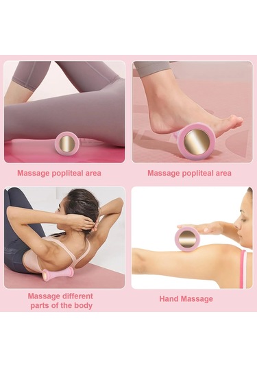 Ayak Masajı Masaj Silindiri Yoga Masaj Topu Plantar Fasya Rulo Çok Renkli
