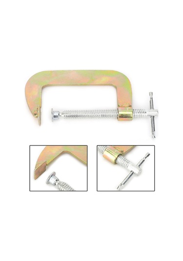 Padalink 3 Adet Karbon Çelik G Tipi İmalat Klipsi - Ahşap İşleri, Kaynaklama, Sabitleme Aracı - 3 İnç