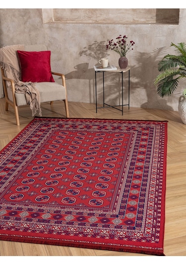 La Boutique Halı Afgan Desenli Ahlat Halı Ht02 Renkli