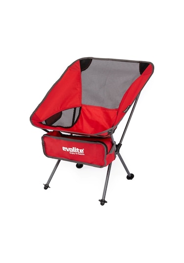 Evolite Mini Kamp Sandalyesi - Kırımızı