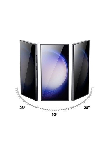 Logis Samsung Galaxy S24 Ultra İle Uyumlu Hayalet Ekran Koruyucu