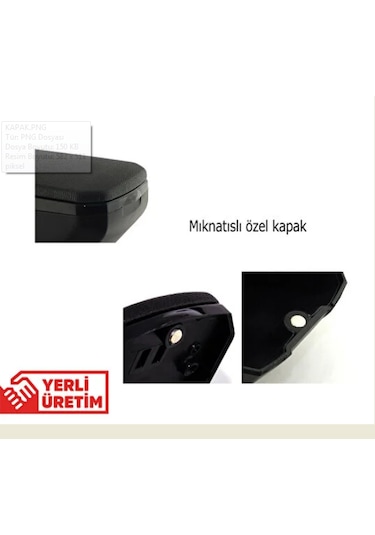 Seat İbiza 2009-2016 Geçme Oto Kolçak Kol Dayama Siyah A+aa Klt