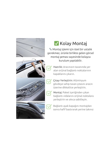 Subaru Xv Tavan Çıtası - Gri, Solid 2012-2018