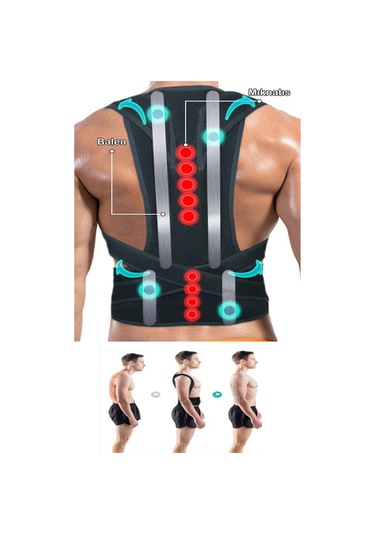 Medikaldik Duruş Korsesi Kifoz Skolyoz Korsesi Balenli