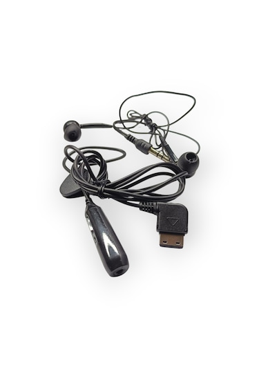 Samsung Tuşlu Telefon Kulaklığı D880 1205 1205y Modellerine Uyumlu Mikrofonlu Kulaklık 35mm Kulaklık