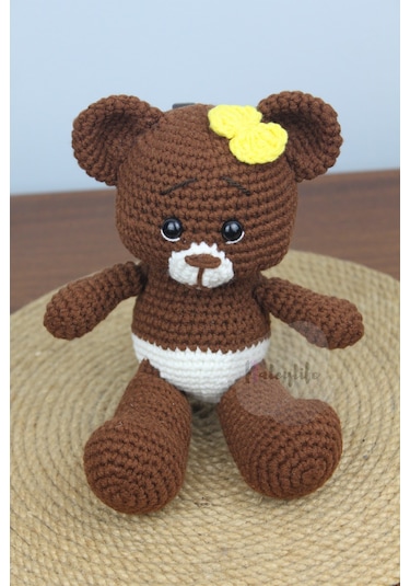 Aleylife Amigurumi Tombik Yanak Ayıcık Bebek