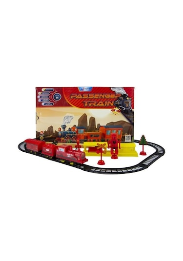 Uj Toys 26 Parçalı İstasyonlu Pilli Tren Seti Uj6105