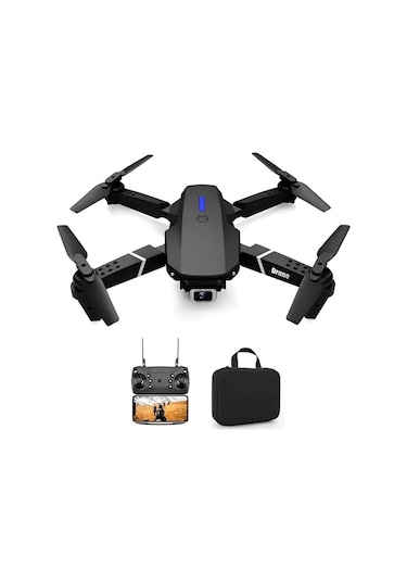 E88 Pro Yarış Drone İle 1080p Hd Çift Kamera Profesyonel Uzun Mesafe Drones Mini Akıllı Konumlandırma Uzaktan Kumandalı Drone-1031