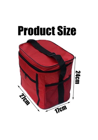 Qianfan Soğutucu Çanta, Küçük, Termal Çanta, Katlanabilir, Lacivert