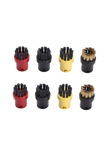 Dofolink Karcher Sc1-sc7 Ctk10 Uyumlu Buhar Temizleyici Değişim Fırçaları, 8 Adet Karışık Renkli, Abs+nilon+pirinç Malzeme, Optimal Performans İçin