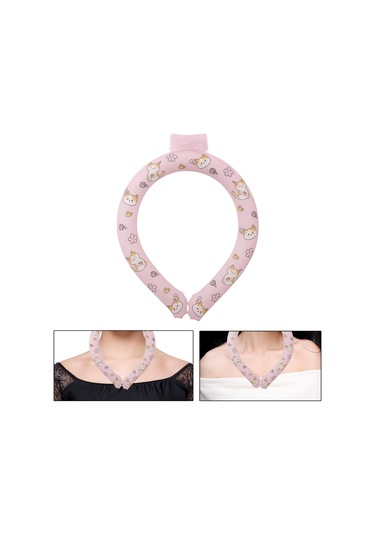 Homyl Boyun Soğutma Tüpü Isı Dağılımı Koşu Pembe Pembe