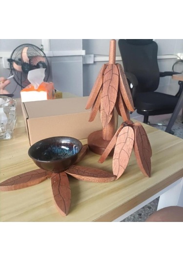 Homyl Yılbaşı Ağacı Bardak Altlıkları Sıcak Yemekler 4 Parça Set Diğer