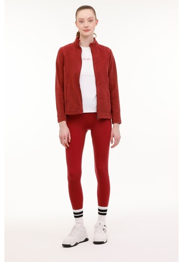 Wb Polar 7sn158 4pr Pastel Bordo Kadın Polar Bordo